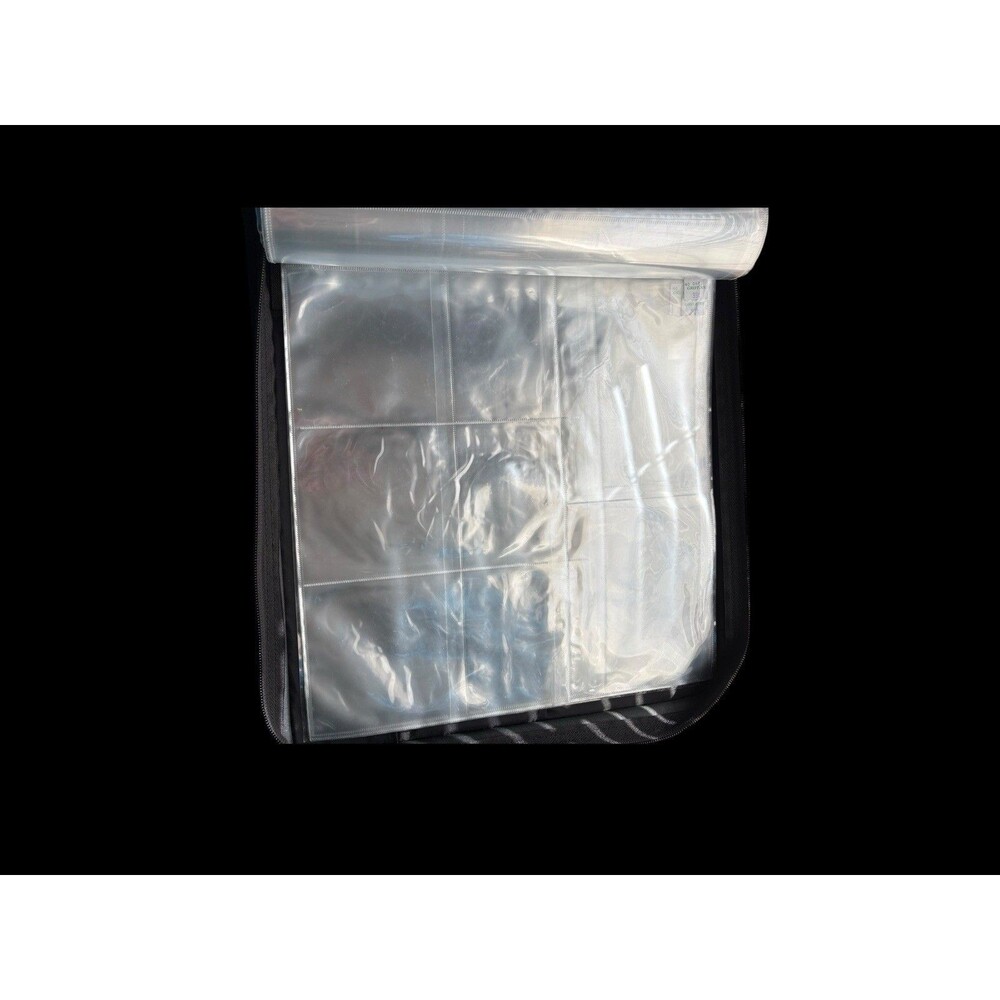 Pro in Style PSB Binder Album With 16 Pages Black Storage Organizer Case - Picture 11 of 14